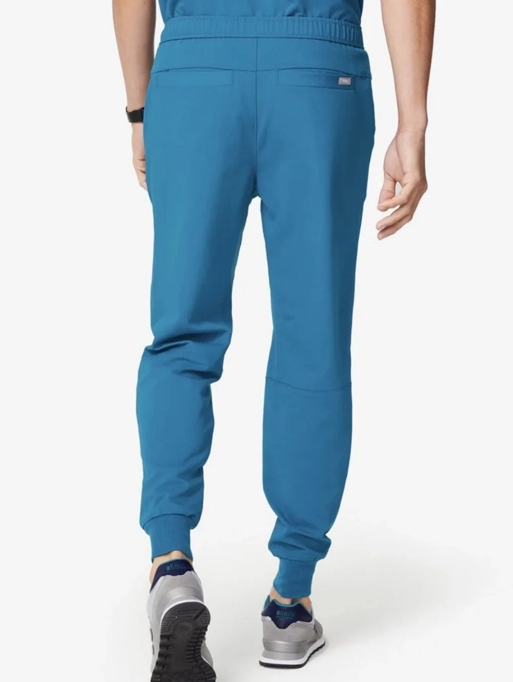 Figs Tansen Jogger Scrub Pants, Color Alps Blue Size L